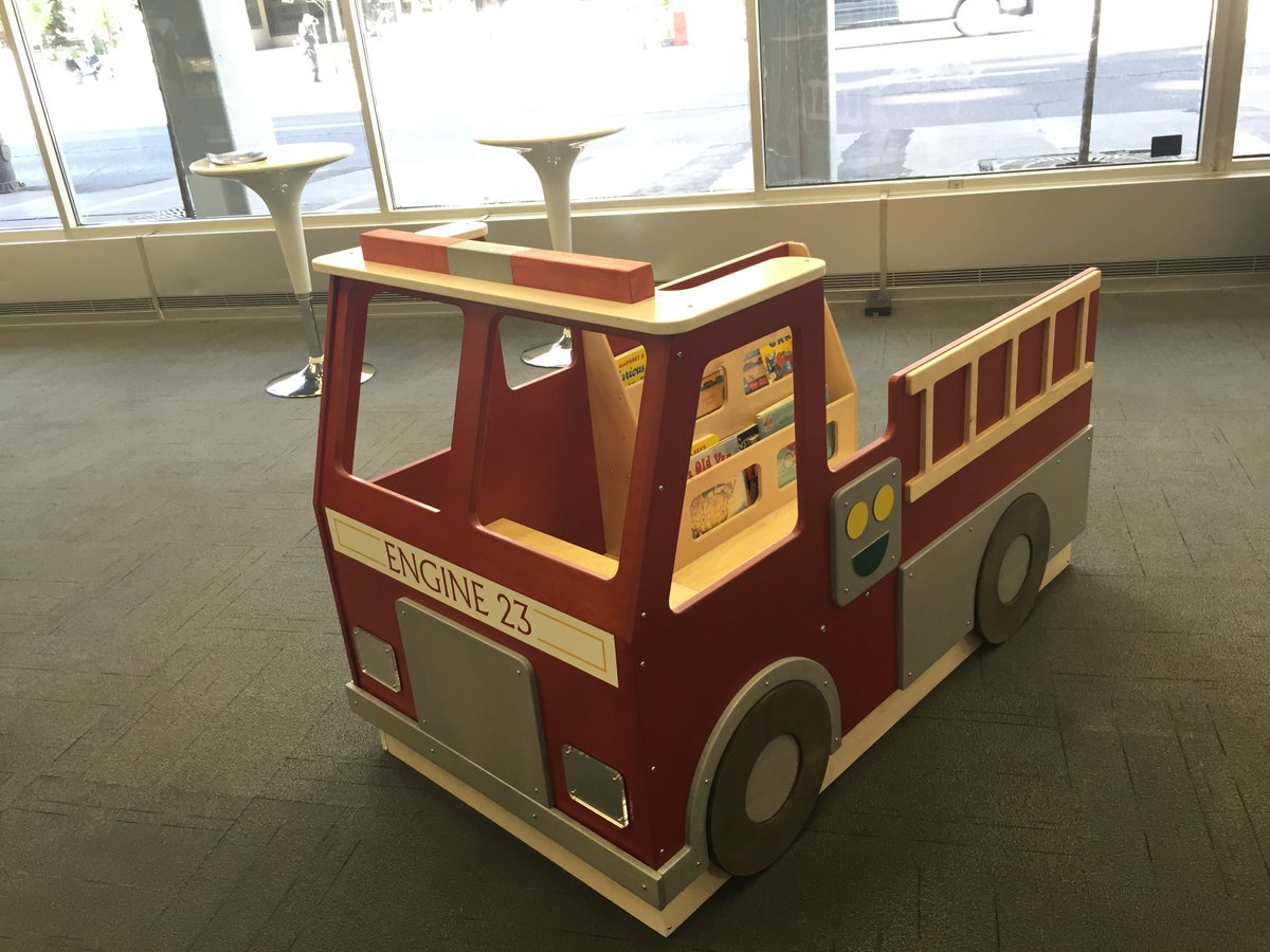 calgarylibrary's tweet image. Watch for these special little Engines in the community libraries! #Engine23