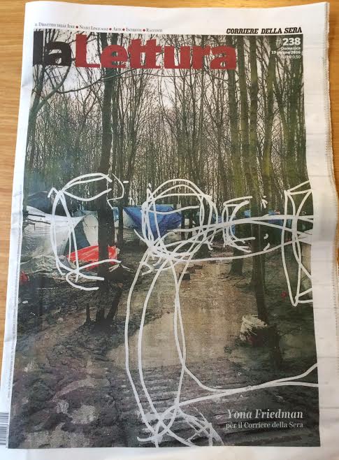 La_Lettura's tweet photo. "La Lettura" #238 è in edicola con la copertina firmata da Yona Friedman #vivalaLettura #danonperdere https://t.co/YdwSmWrzbL