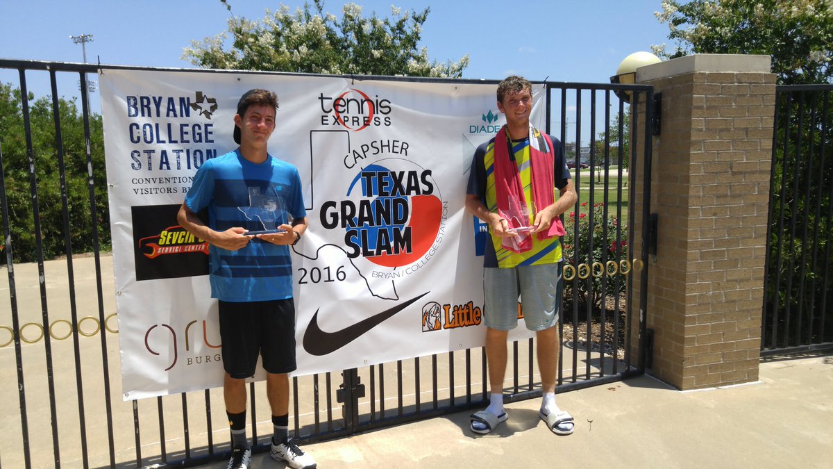 <a href="/USTATexas/">USTA Texas</a> Congrats B18 Winner and Finalist Jaycer Lyeons and Erik Kerrigan!!!