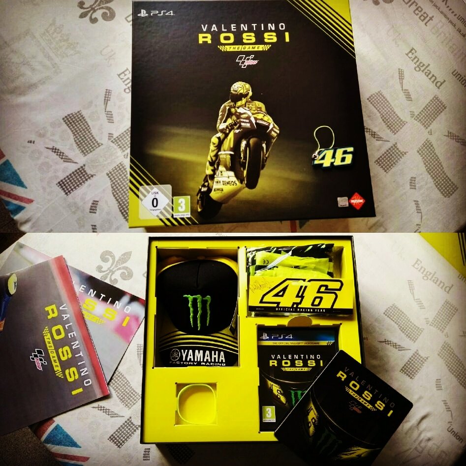 07mym07's tweet photo. Unboxing #ValentinoRossiTheGame #vr46 #youtube RealGucciLv 29 #rossi #milestone #ps4 #valentino #motogp #thedoctor https://t.co/48dIRstHqB