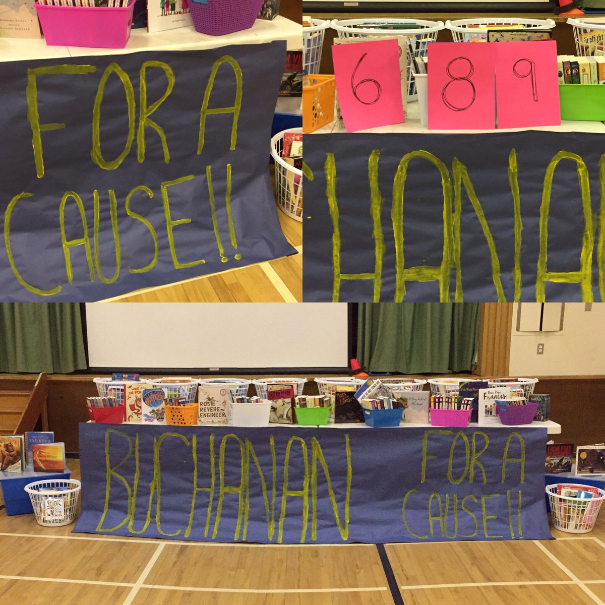 Fitchett_High_5's tweet photo. As of 9am we had collected 689
books for Blessed Mother Teresa! More have arrived! @LethSD51 #lethsd #hs4 😝👍😍 https://t.co/4TAK4HVEoC