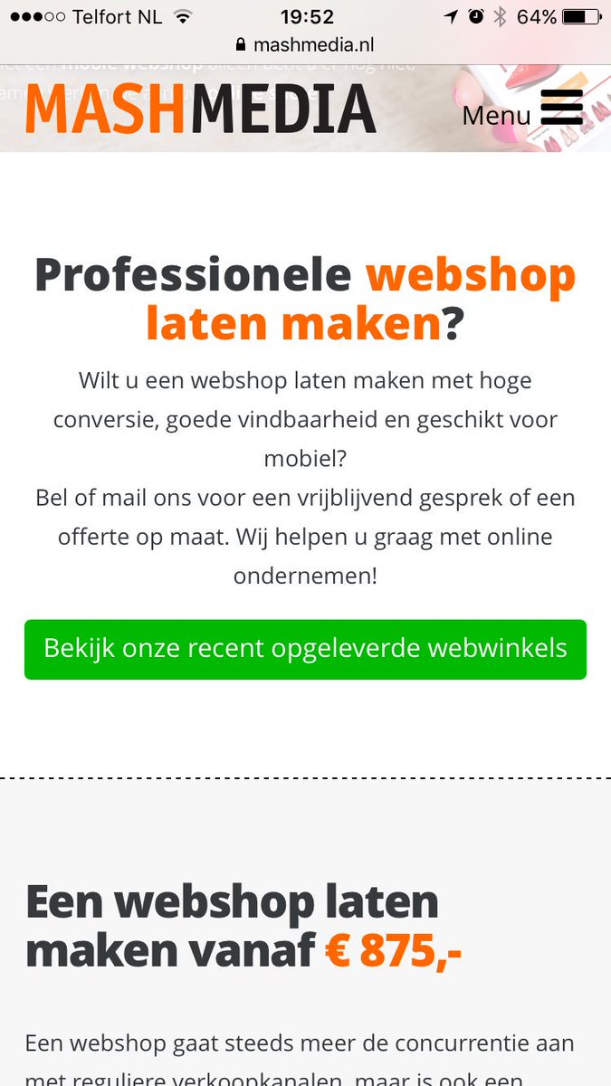 MashmediaBV's tweet photo. Professionele webwinkel beginnen? https://t.co/Iaubt4dvXV https://t.co/fXky13eLQ7