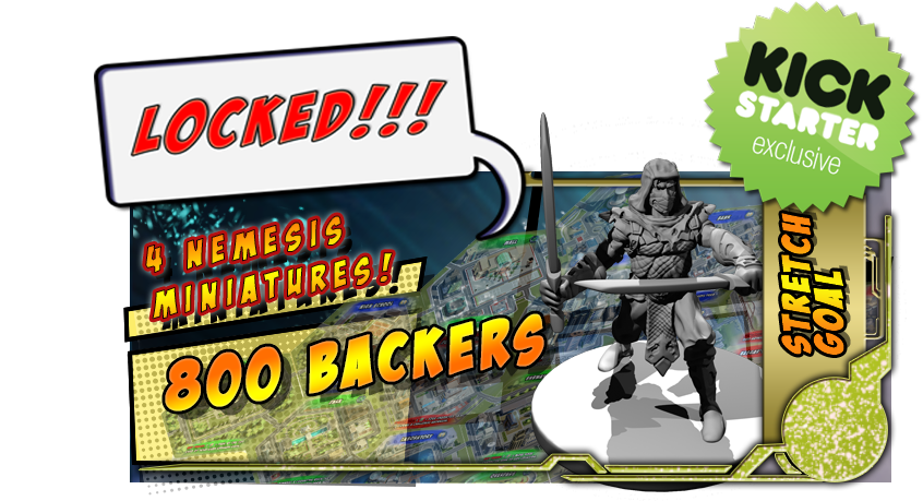 CloverGamesLLC's tweet photo. New stretch goal revealed for Central City: Heroes! The Nemesis miniatures! https://t.co/a0XQ55pJOk https://t.co/YP6XLuGO0o