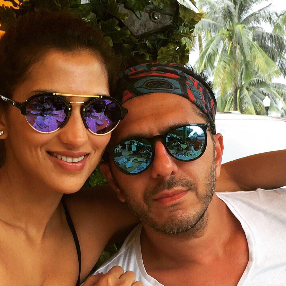 The shades say it all #Miami <a href="/dolls500/">Dolly Sidhwani</a>