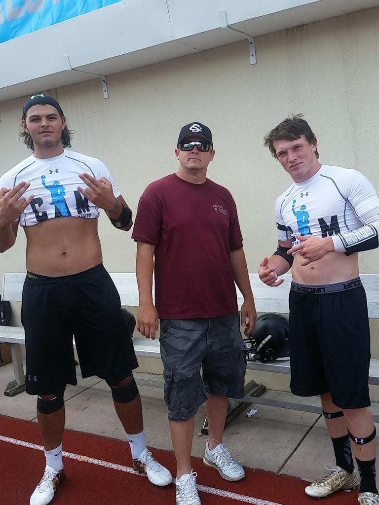 _THarp2's tweet photo. @SCHFootball is 4-0 with 2 more games to go today! #CNF7v7 https://t.co/v4NuwBD5lN