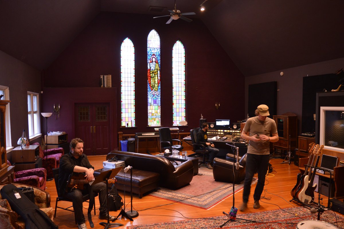 TrevorAlguire's tweet photo. Moments from our time @catherinenorth recording the new album with engineer extraordinaire @theScottyp. https://t.co/PVrTQEhsx3