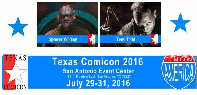 Tony Todd will be appearing at the Texas Comic Con 7/29 weekend Texas!!! <a href="/TonyTodd54/">Tony Todd</a> <a href="/TexasComicon/">Texas Comicon</a> @sanantonio