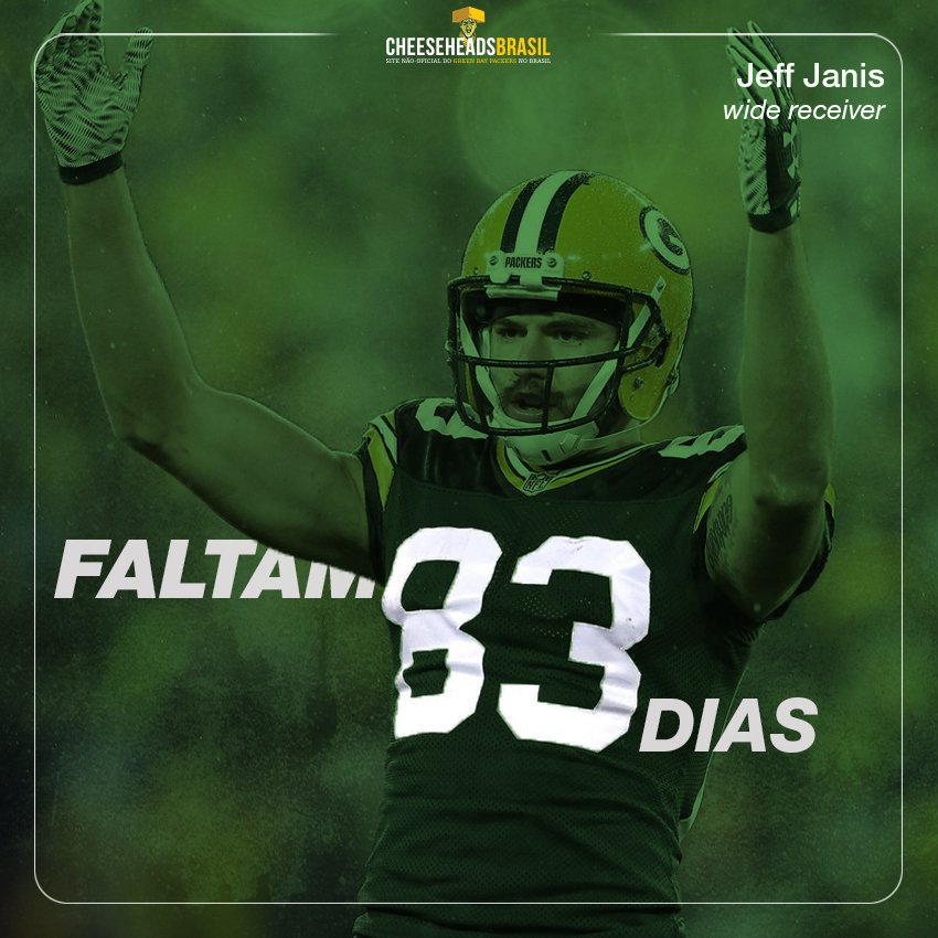 PackersBR's tweet photo. Faltam 83 dias para a volta da NFL. #83 #JeffJanis #HailMary #RodgersToJanis https://t.co/JeUCvgA9c5