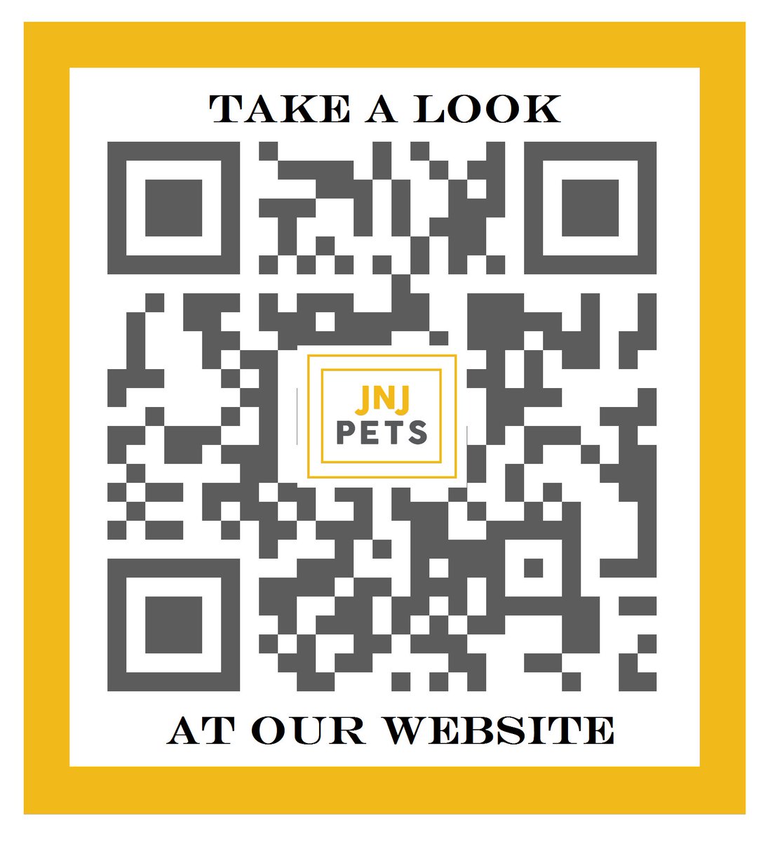jnjpets's tweet photo. Check out our website! Scan below with your smart phone or other device Now!
https://t.co/YLENCsflzB https://t.co/LlZ9cvgoNk