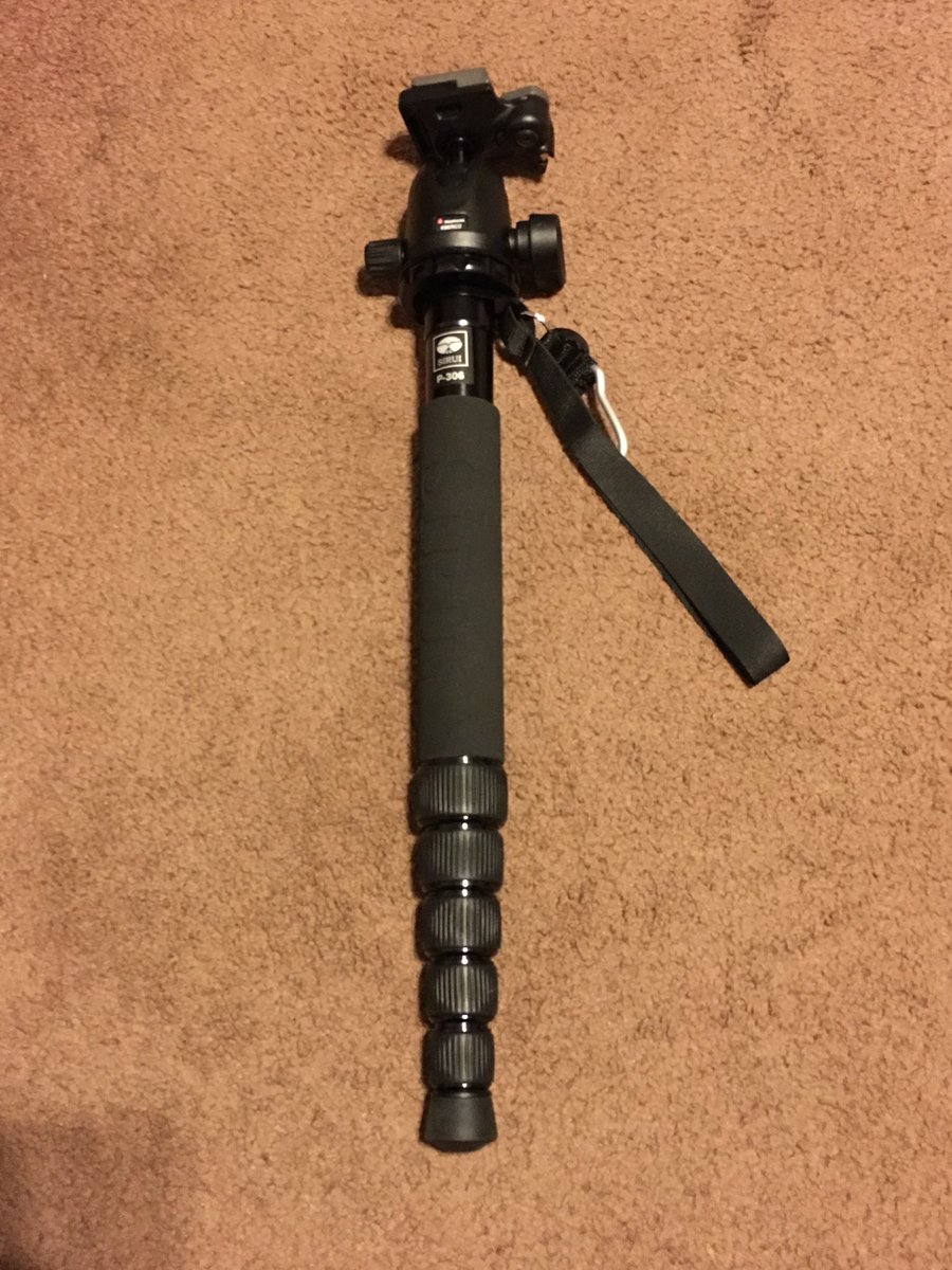 <a href="/manfrotto_us/">Manfrotto US</a> <a href="/SIRUI_ZA/">IG: SIRUI_ZA</a> I'm super excited about this combo I put together Manfrotto  496RC2 head Sirui P-306 monopod