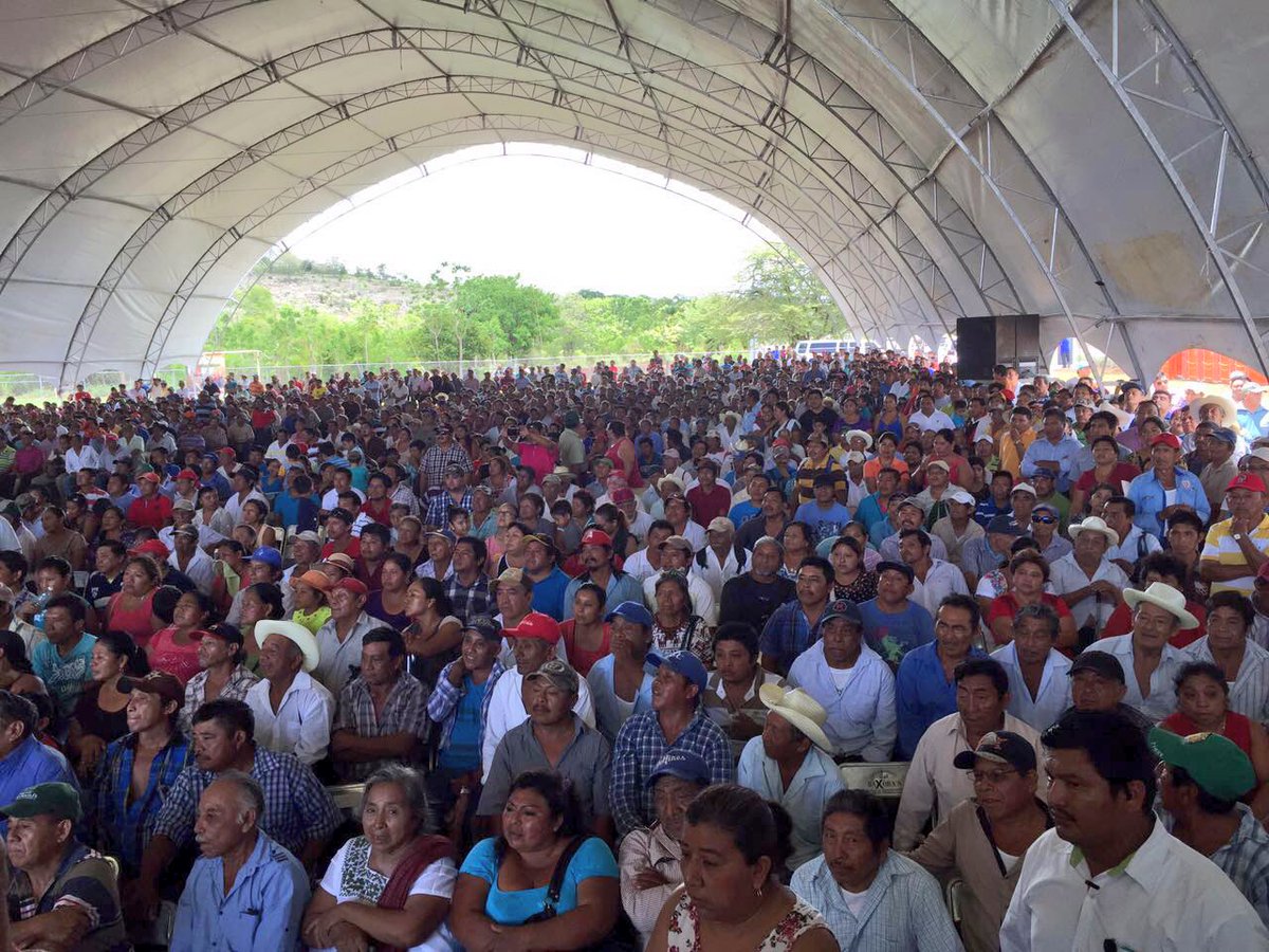 UCSCampeche's tweet photo. En la comunidad de Pich, El Gobernador @alitomorenoc se reúne con más de dos mil productores agrícolas del estado https://t.co/FbYwbEcTjQ