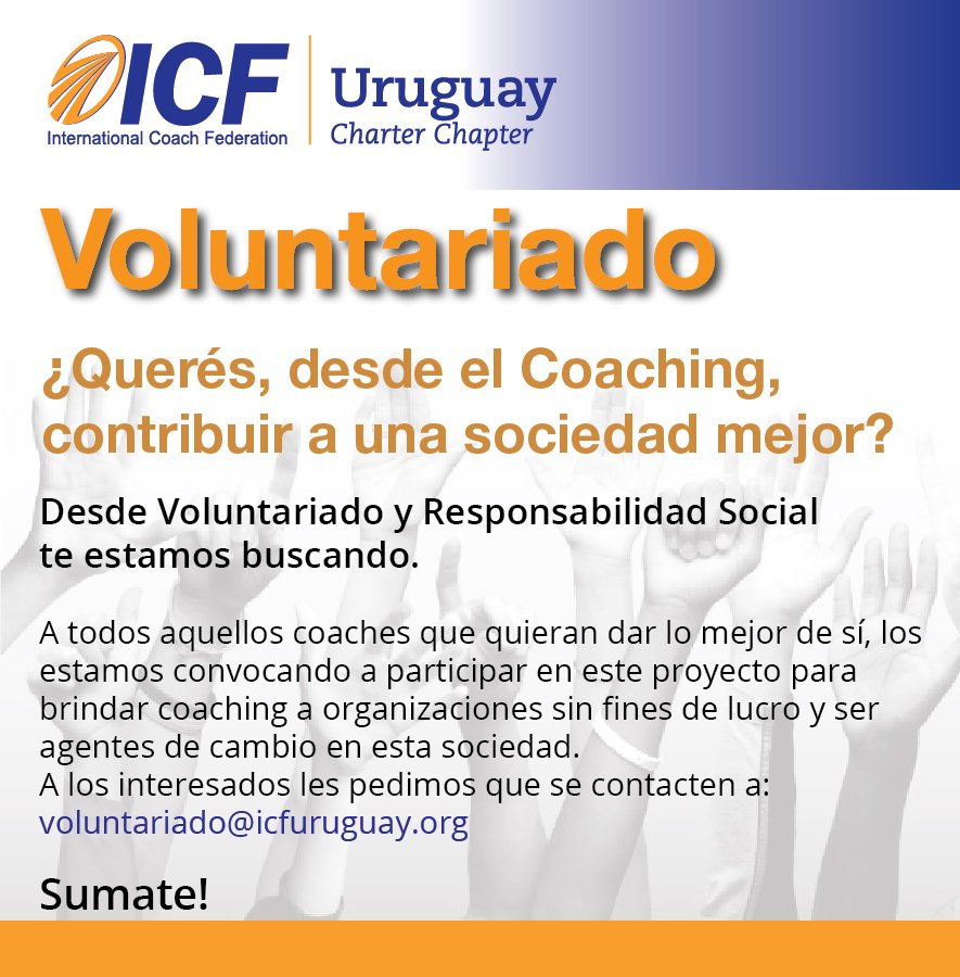 ¿Sos Coach y querés contribuir con una sociedad mejor?, esta es tu oportunidad.