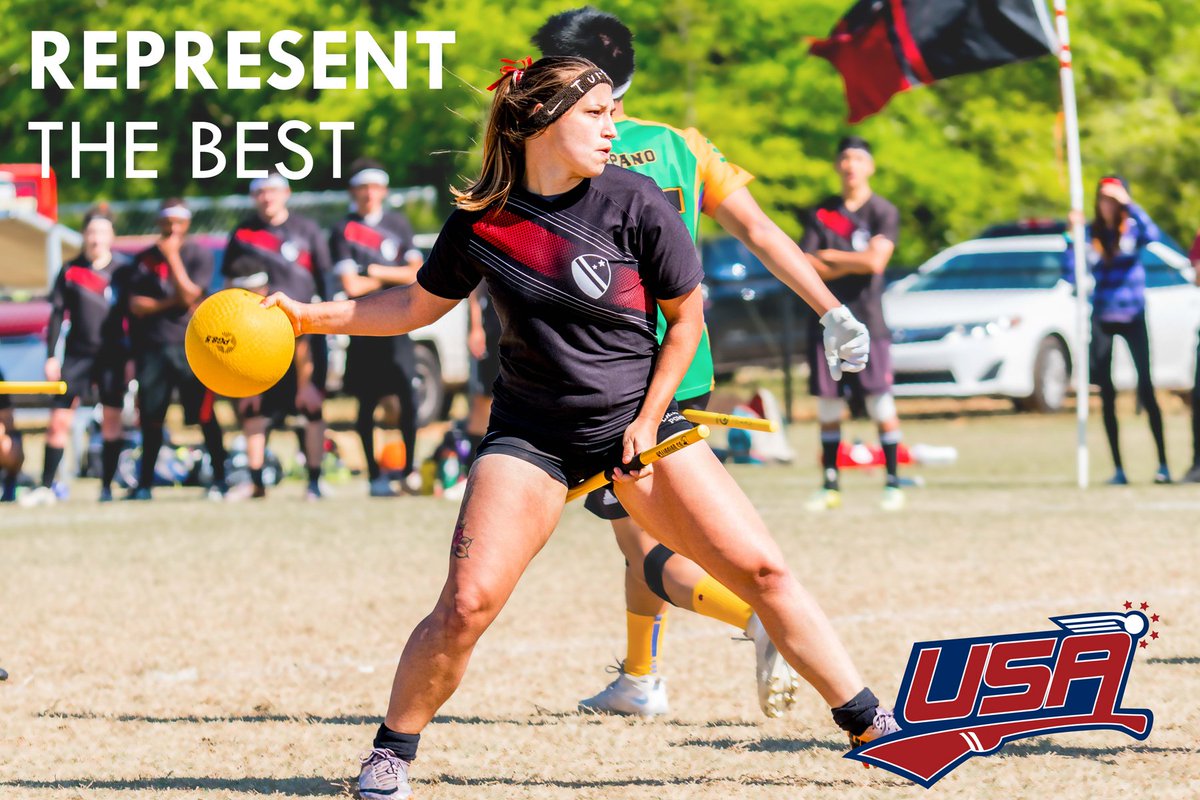 usquadball's tweet photo. Amandy Nagy (Turtles) is a beater for #TeamUSA. She started playing #quidditch in 2010. #RepresentTheBest https://t.co/4JZtvCVShl