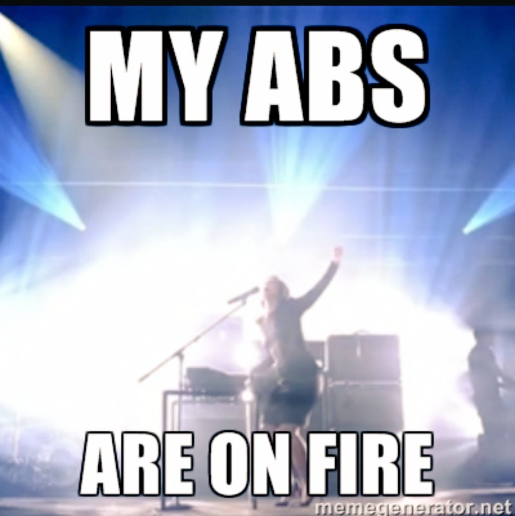 misskarriep's tweet photo. when your trainer makes you do a double brutal abs sesh #abs #myabsolution https://t.co/WcobAlvLnb