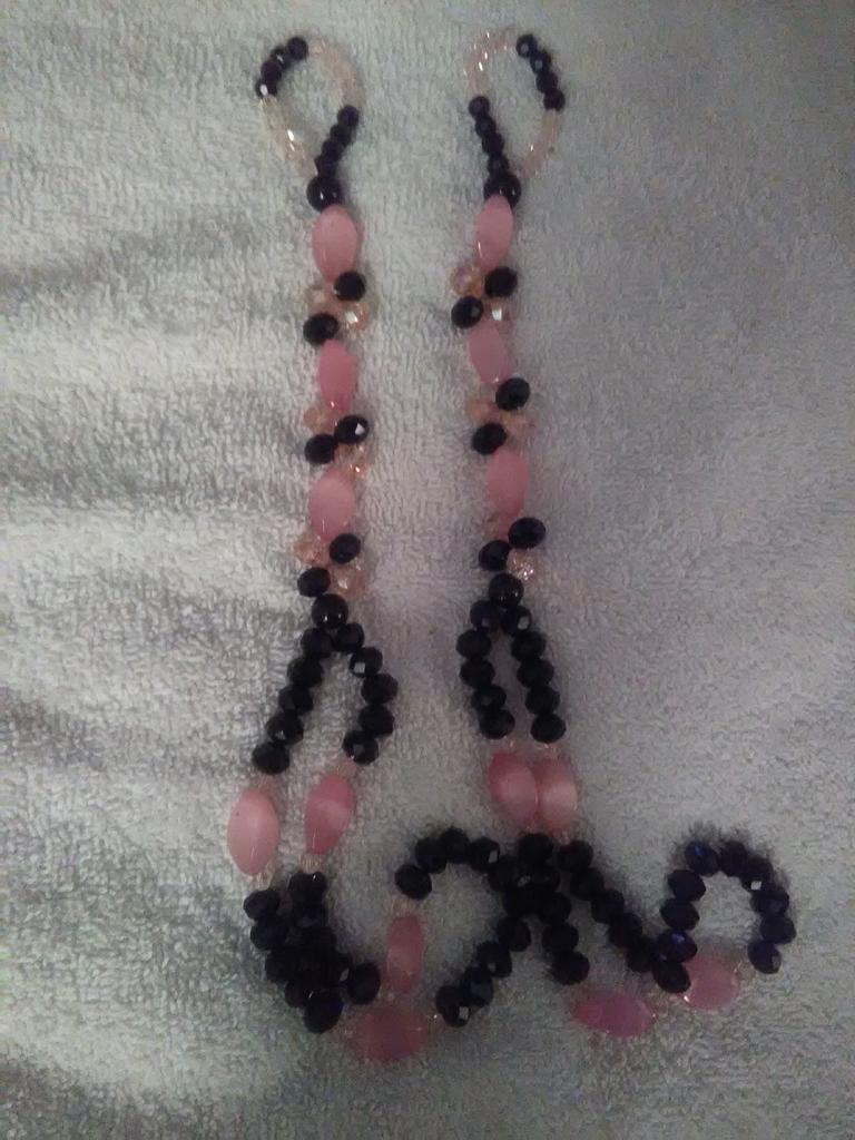 creations_kims's tweet photo. Glass Pink &amp; Black Barefoot Sandals- Custom Design https://t.co/FKy5K4KOEh