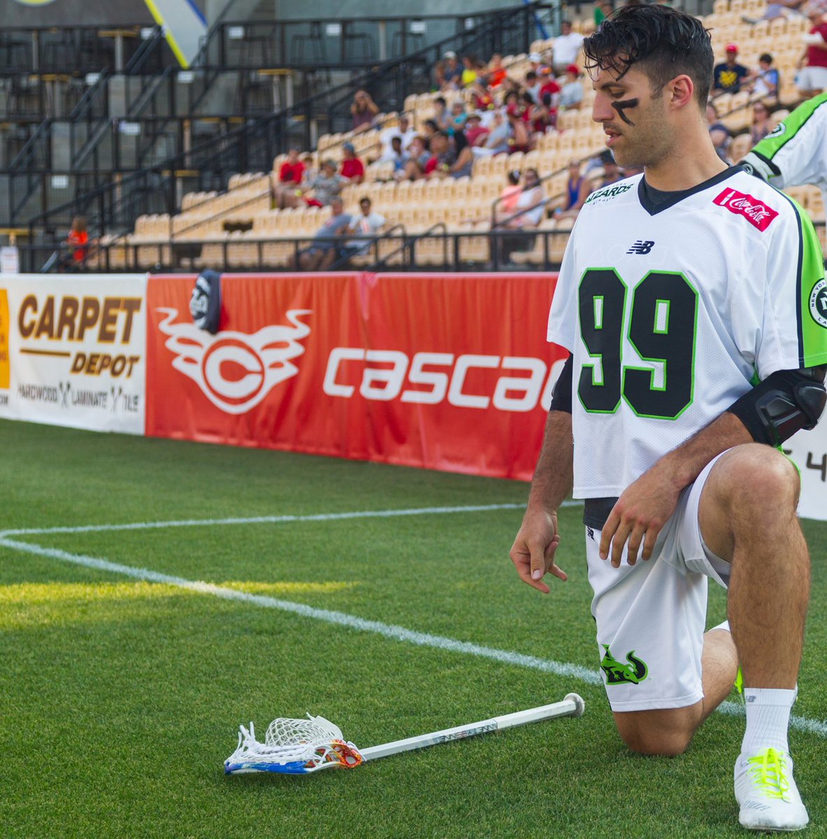 warriorlax's tweet photo. #WarriorPro @PaulRabil and @LizardsLacrosse are home against the Cannons tmrw night. #RabilCollection https://t.co/HIgHgre6JL