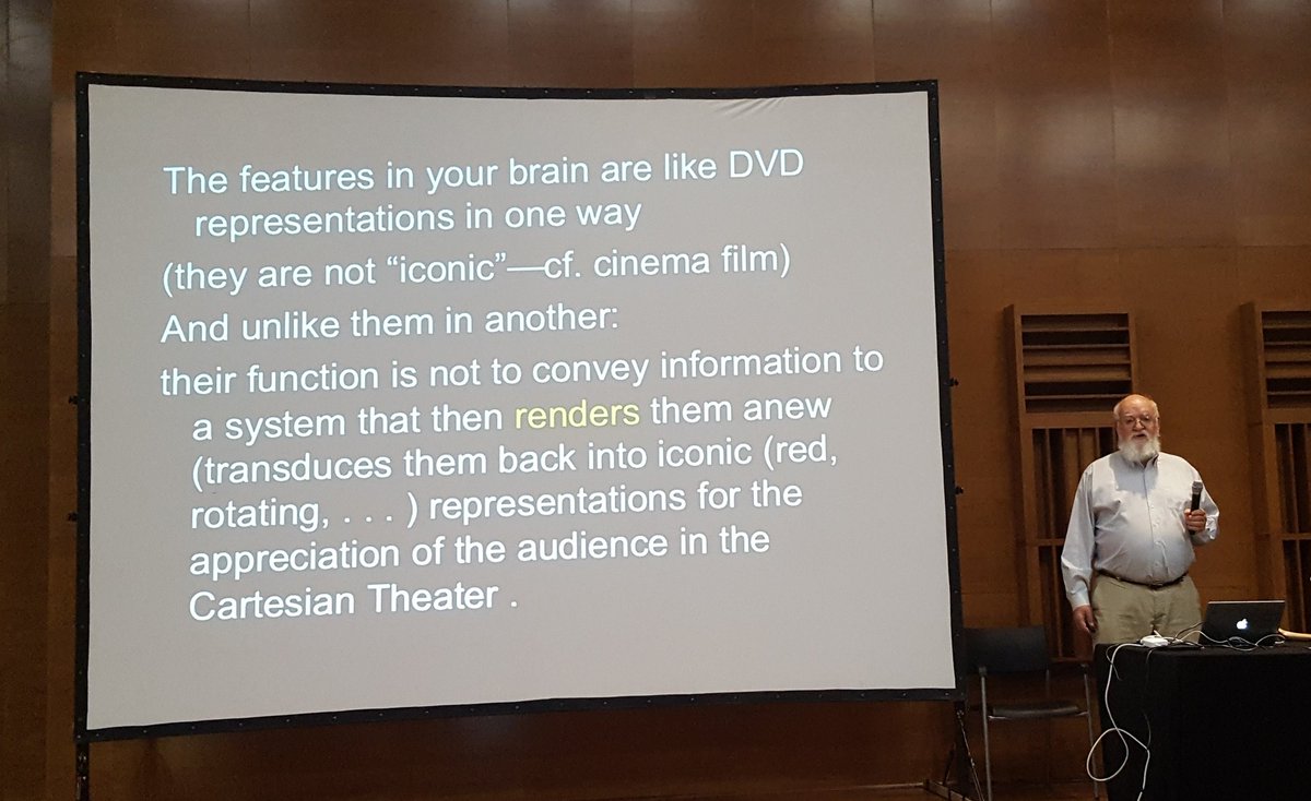 fedkukso's tweet photo. "No hay teatro cartesiano"
Daniel Dennett
#ascc20 https://t.co/FoXcihDgAR