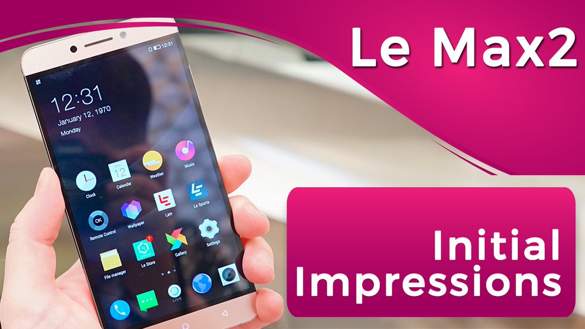 AbhayAlex's tweet photo. LeEco Le Max2 : Initial Impressions 

https://t.co/8fQ6aEuN5u https://t.co/B6wxVMZfZz