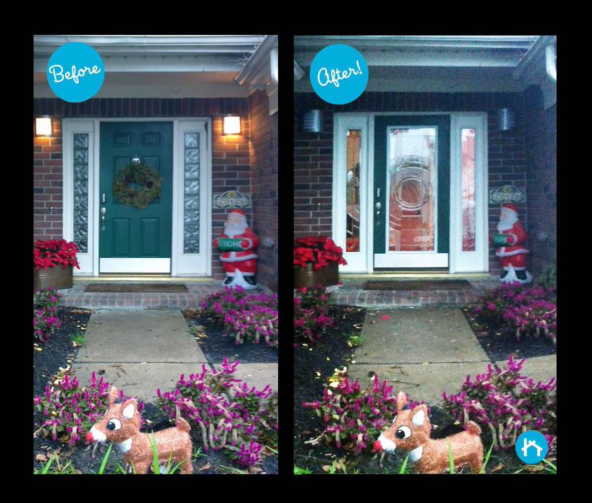 scotharde's tweet image. here's an Entropy install we did! Spread the word! #myfront door