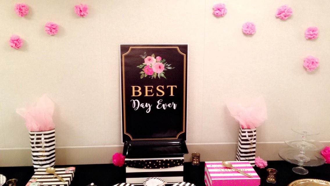 LethModernchic's tweet photo. #bridalshower #summer #wedding #kadespade #decorate #party #planning #personalize #LMCD #yql #events https://t.co/QteUtvdXZr
