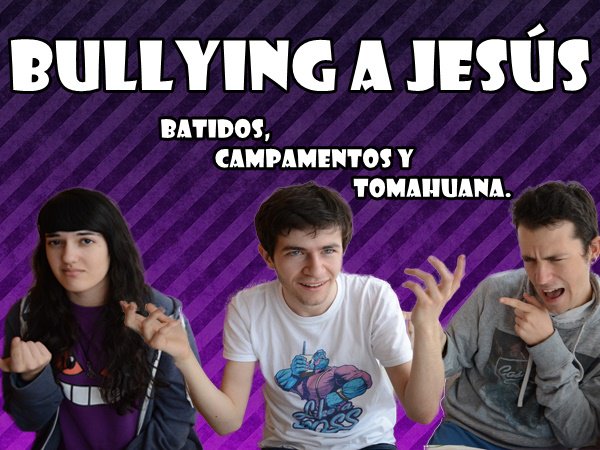 zanap_'s tweet image. Que digo yo, ¿habéis visto nuestro nuevo vídeo? BULLYING A JESÚS, solo en los mejores pisos.
youtube.com/watch?v=ihjVcU…
