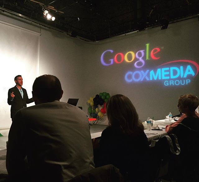 RoyalCauseSPC's tweet photo. Front row for @google and @coxmediagroup Digi Mktg seminar @kiro7seattle #kiro7 #micromoments #royalcause https://t.co/0xVZ3C0C5b