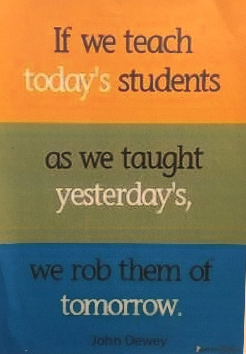 miss_A_guam's tweet photo. Best takeaway from #lusdlets16 How we learned is not the way students today are learning. Time to make some changes! https://t.co/0mQzyxUg3n