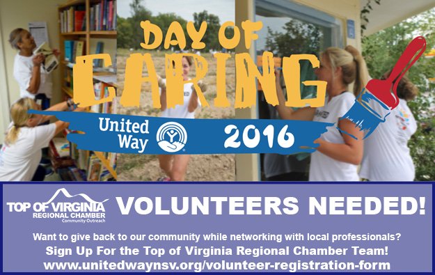 topofvachamber's tweet image. Looking for a way to give back to the community? Join our team! #Community #dayofcaring ow.ly/3Dj4301fpvV