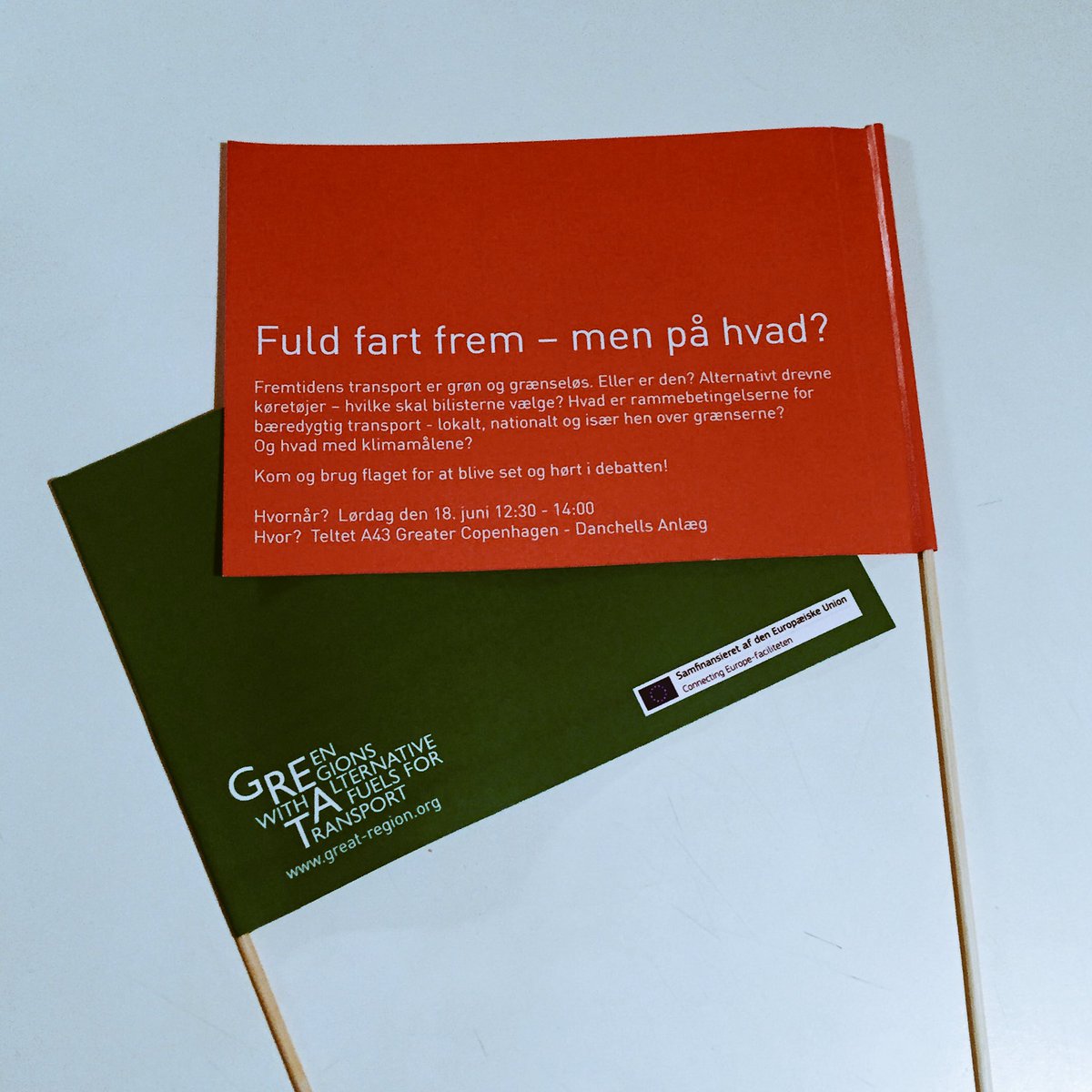 Vi er KLAR til debat #dkgreen #swgreen @GreaterCph #fmdk #alternativefuel #EV i morgen m/@great_region @EONDANMARK