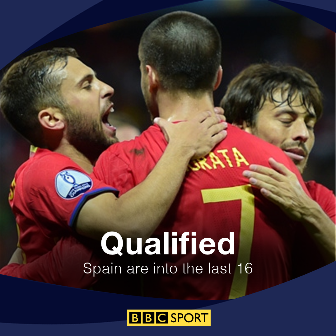 BBCSport's tweet photo. FT: #ESP 3-0 #TUR 

Absolutely brilliant 👏👏👏

https://t.co/dKUYmO6kud https://t.co/PRuPA6f1JG