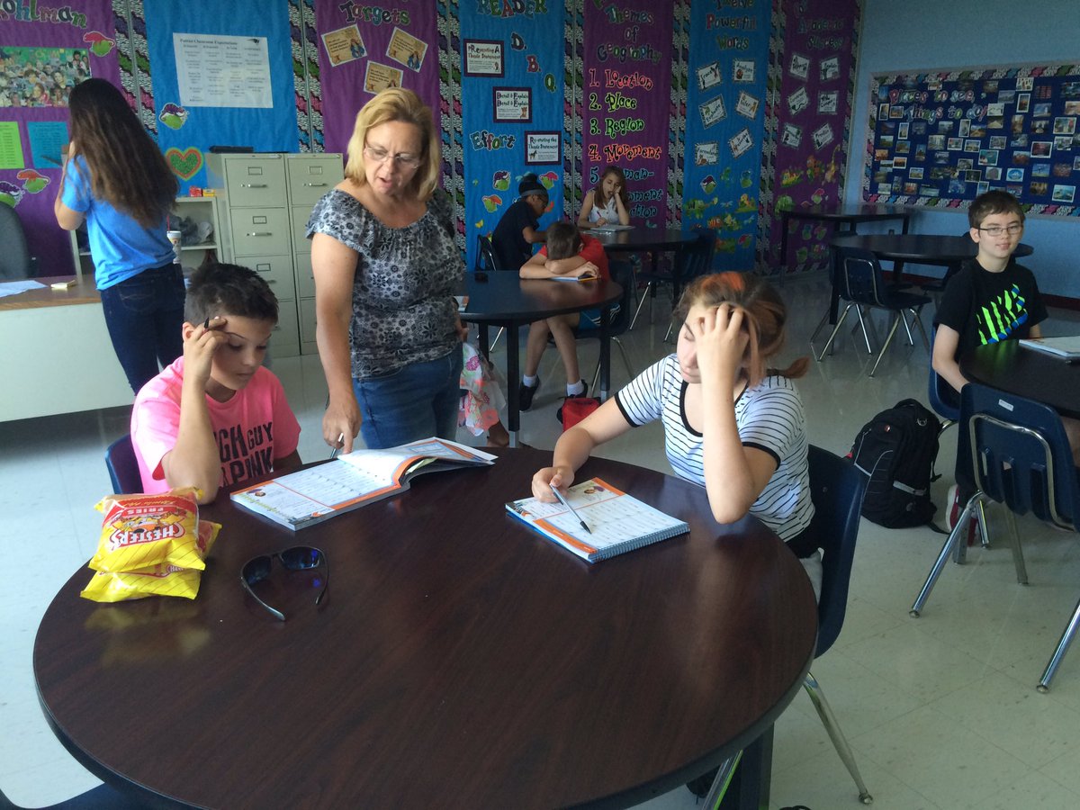 BarnwellMS's tweet photo. Math 180 is off to a great start this summer hanks to our rock star teachers and students! @dfoster511 https://t.co/XsJeceYPwP