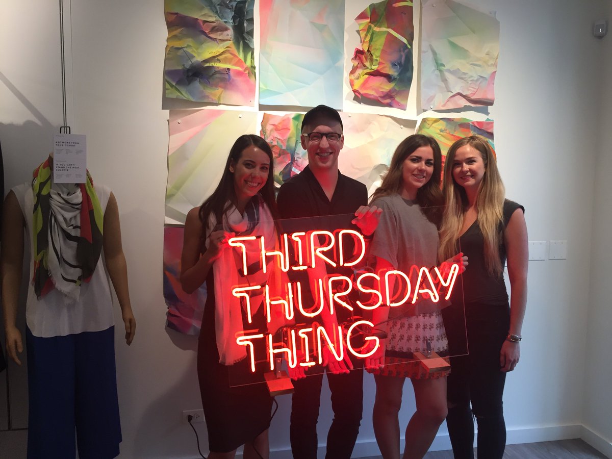 Another successful <a href="/thirdthursthing/">Third Thursday Thing</a> at <a href="/kitandace/">KIT + ACE</a> in the books! @mattboywhite <a href="/ClaireHAshley/">Claire Ashley</a> #thisiskitandace