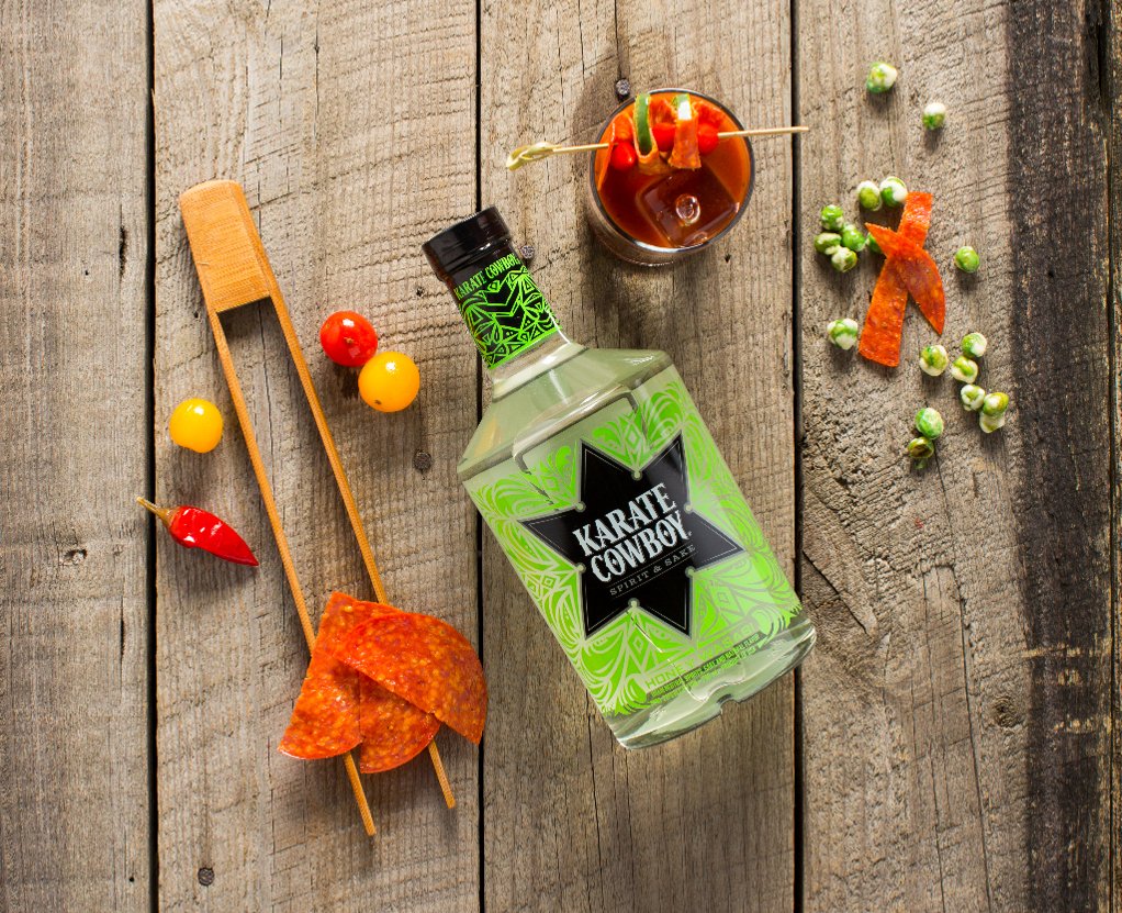 KarateCowboy's tweet photo. Karate Cowboy now introduces:
Edible &amp; drinkable art!

#cocktail #BloodyMary #ExploreDontFollow https://t.co/Vbvz7f2GCM