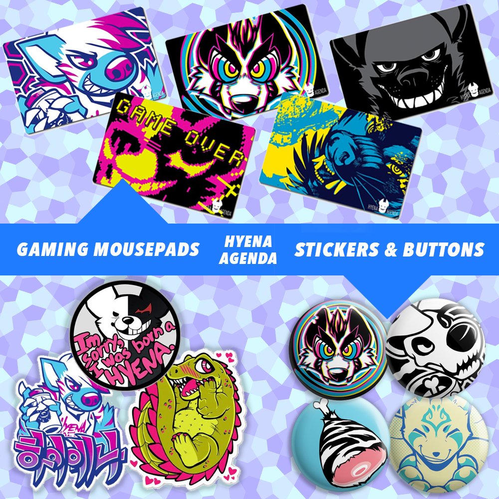 HyenaAgenda's tweet photo. ✨ CONTEST! ✨

Please RT and follow for a chance to win some cool stuff, maybe!

https://t.co/7WFP5bXfJv https://t.co/QU56aIL4zJ