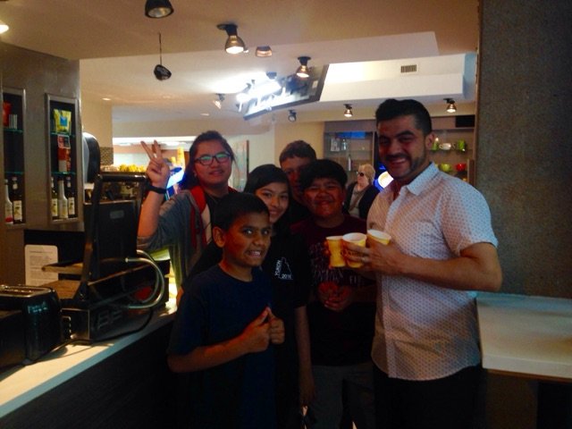 Ms_Mackowetsky's tweet photo. Thank you so much for the hot chocolate! @BlenzCoffee @DLivingstone39  #Yukon trip2016 Beijan, you rock!!  #inquiry https://t.co/VEQib4IQpV