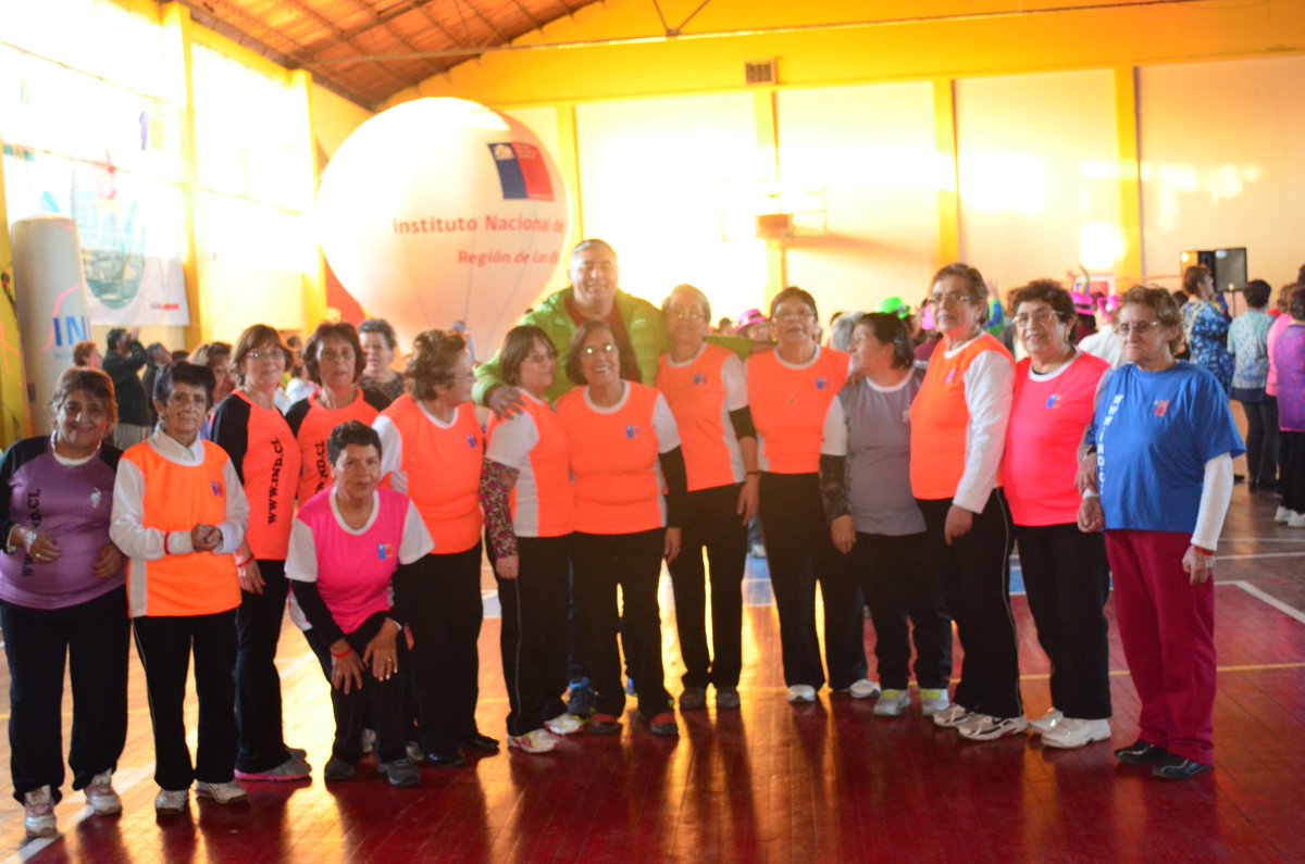 Acompañando a mis amigas de Rio Bueno en evento deportivo de baile, gestión de IND y Colodep.