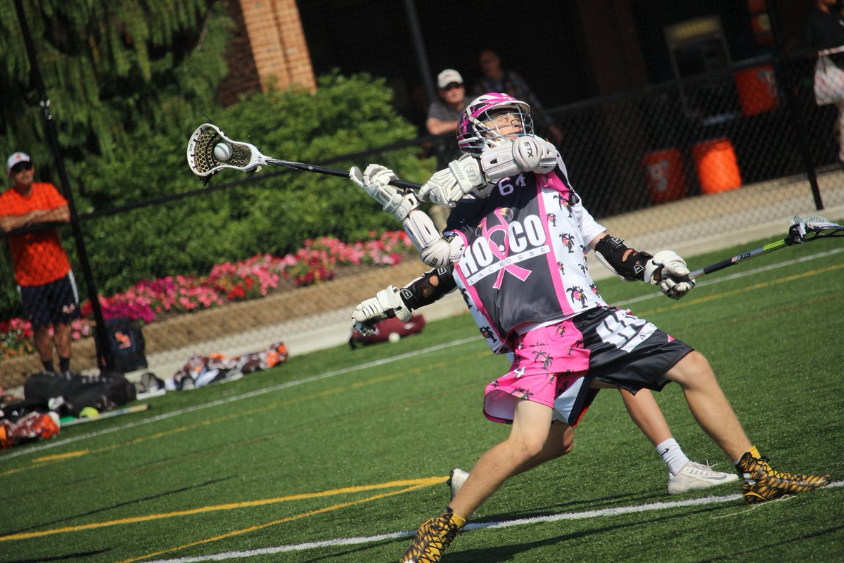 MVPlacrosse's tweet photo. 2019 @hocolacrosse M Danny Herlihy cranks one home early at #MVPTowson. https://t.co/yk3puZ7SvF
