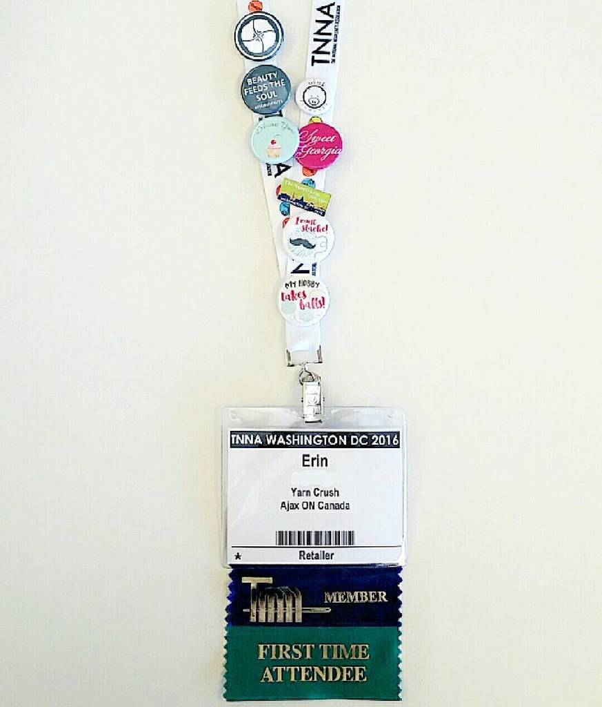 cnyttende's tweet image. Might frame it. Such a great first conference. Itching for the next one already! #buttonobsession #ribbonslikeingra…