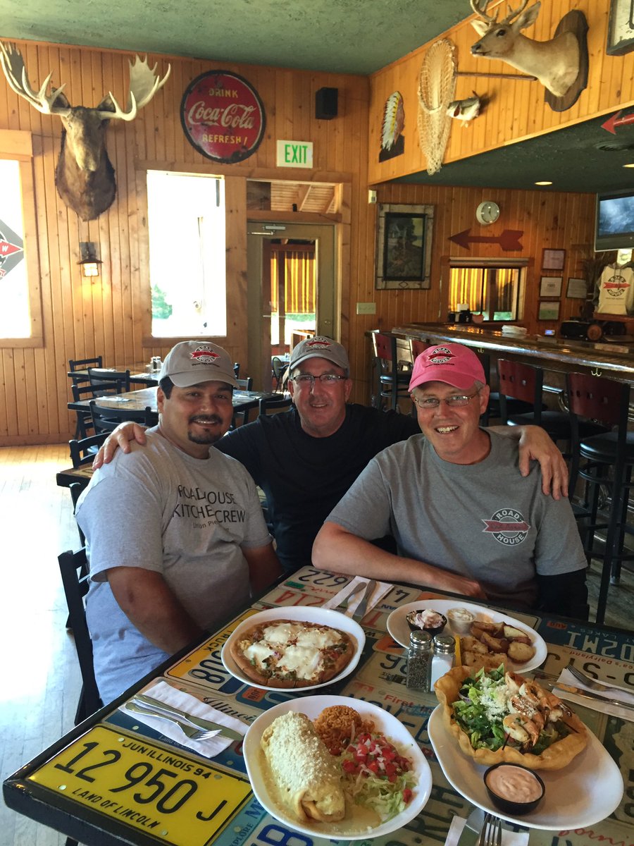 RedArwRoadhouse's tweet photo. From the dad's of the Roadhouse we wish all of the fathers out there a very Happy Father's Day Weekend! &amp; HBD Julio! https://t.co/kppasmdlXy
