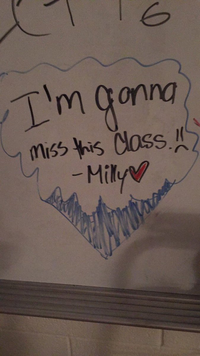 MsBakersMath's tweet photo. Thanks @Bonillamilly56, I will miss you too! Have a good summer and come say hi next year 😀 https://t.co/p4WA4TrEKt