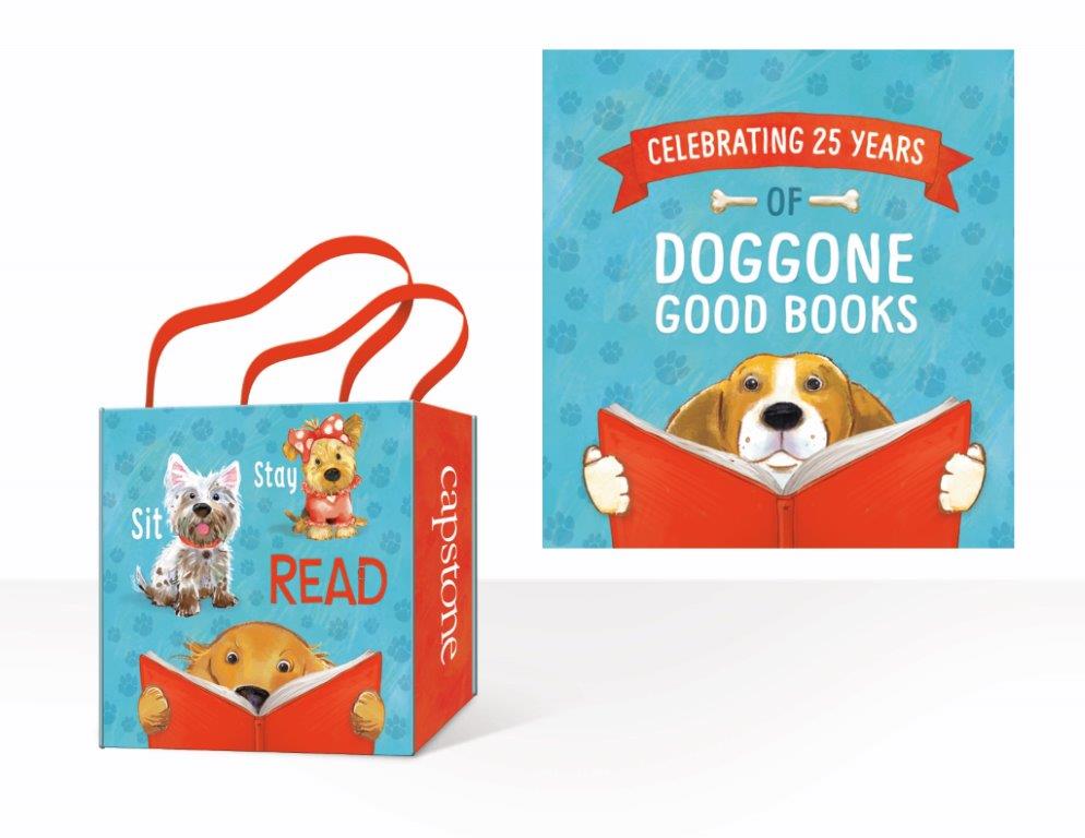 CapstonePub's tweet photo. Check out our book bags from DOGGONE GOOD BOOKS. Will be free #capstone25 party! #kidlit #learn @Mankatohub https://t.co/I9dJaSlGX6