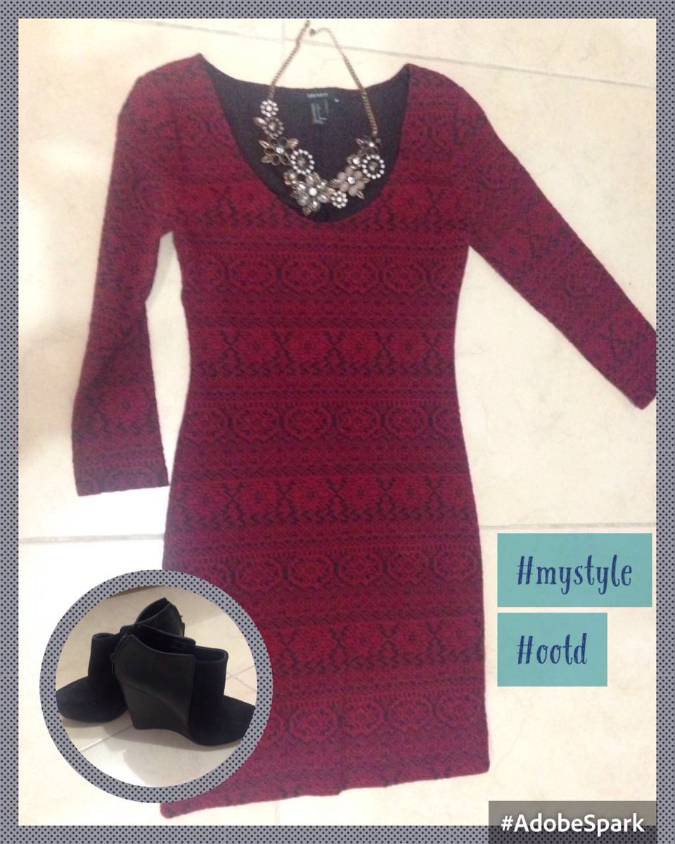 Neuzu's tweet photo. #oot #fashionstyle #TGIF #FidayStyle #dress https://t.co/UvxleY58rx