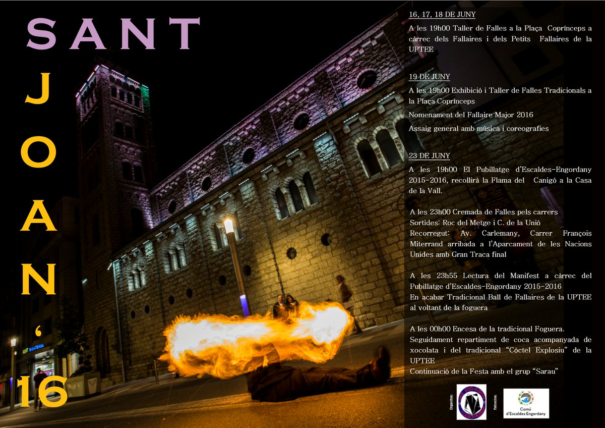 Vine a passar la Revetlla amb nosaltres...