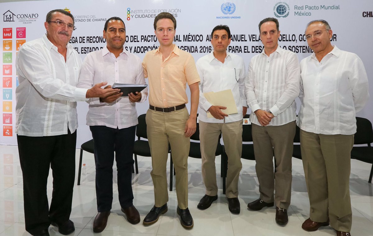VelascoM_'s tweet photo. #Chiapas será el 1er. estado del país en incluir los 17 objetivos de Desarrollo Sostenible en la Constitución Local. https://t.co/5hkNoxNP2A