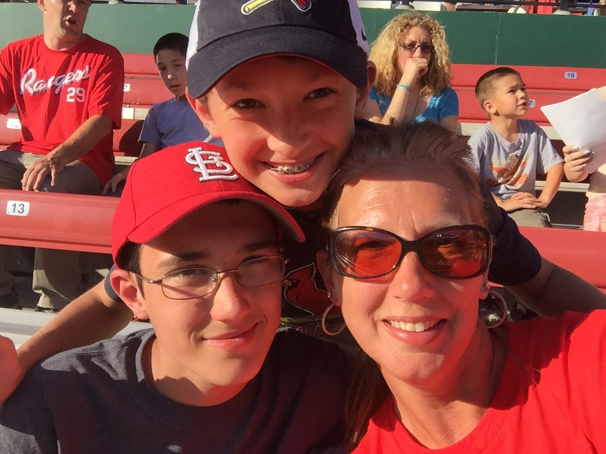 Taylor3rdGrade's tweet image. Go Cardinals!!  #STLCards