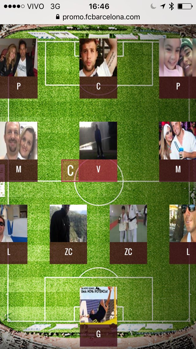 Precisa da sua ajuda para jogar uma partida no Camp Nou.
#playatcampnou promo.fcbarcelona.com//api/share/fol…