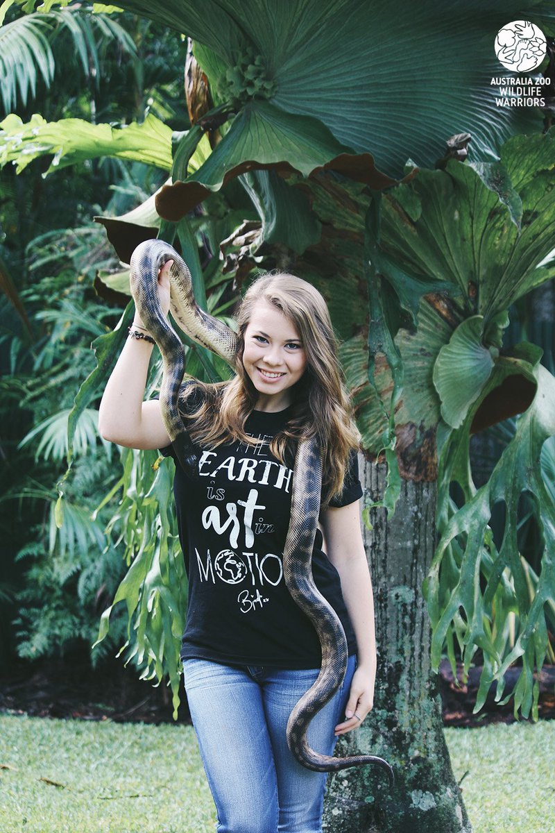 Check out <a href="/BindiIrwin/">Bindi Irwin</a>'s new shirt supporting wildlife! Available for 14 days. Get yours here represent.com/bindi