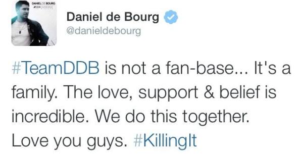 ashtraymgmt's tweet photo. Are you a @danieldebourg fan??  
Join the team.. 
no literally.. join the team: https://t.co/eK2UnqAhla
#TeamDDB https://t.co/7jtjnHnsfh