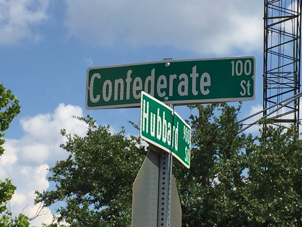 ConfederateAmer's tweet photo. Confederate street in Jacksonville FL https://t.co/KFLMOVZd9e