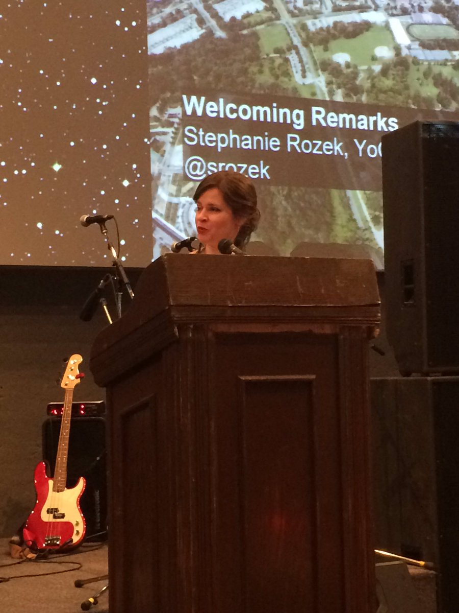 MadHatterTech's tweet photo. The amazing @srozek talking about her amazing team at @YoCWR #yocwr #kwawesome #EurekaGala https://t.co/f0pFQ14FJY